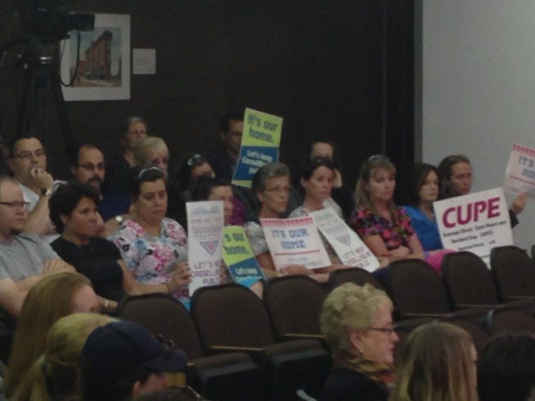 Silent walk out by CUPE sends message to Cassellholme board