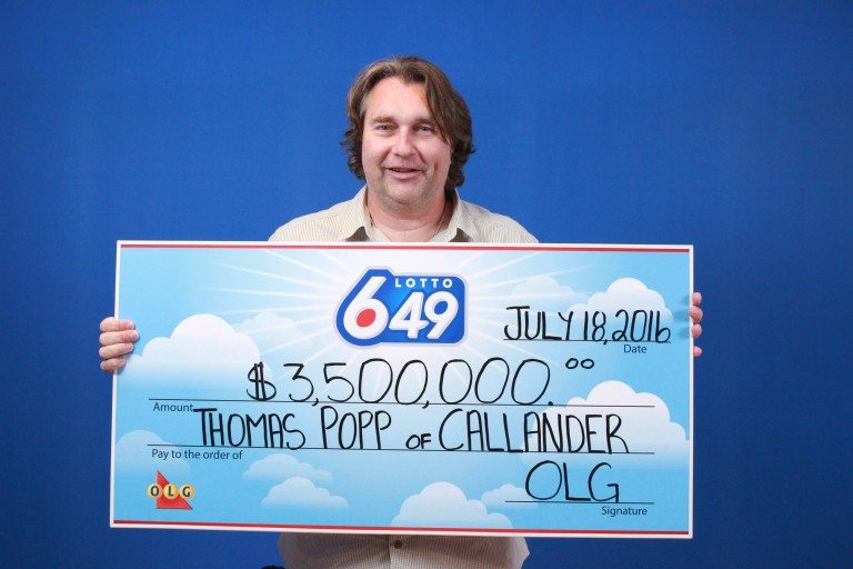 Local man wins $3.5 million with Lotto 6/49