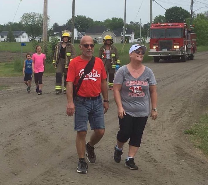 4th Annual Verner to Lavigne Relay A Success Despite Weather