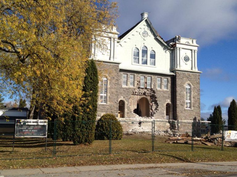 New Sacré-Coeur Church Sod-Turning in Sturgeon Falls