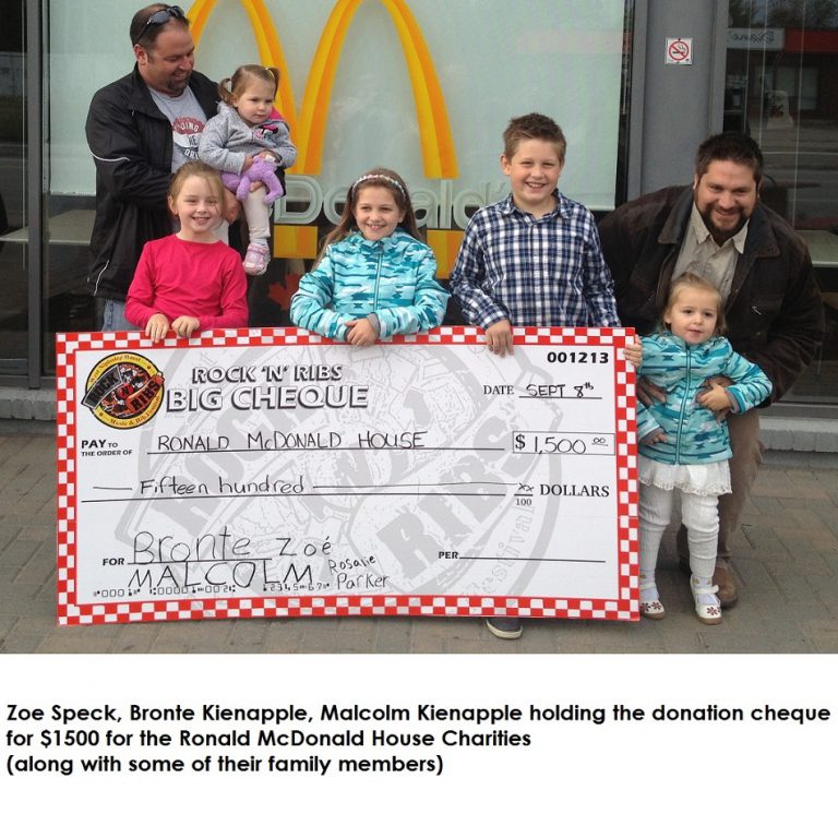 Local Youth Donate Money Raised at Rock ‘n Ribs