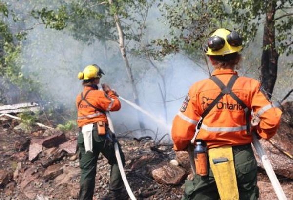 The number of Ontario forest fires in 2018 nearly doubles the 10-year average