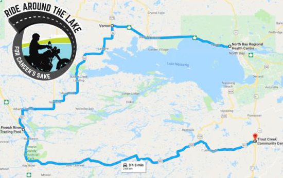Take a Ride Around the Lake for Cancer’s Sake