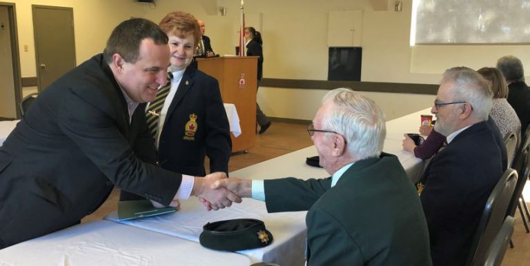 Funding for Legion stove to help keep seniors active in the community