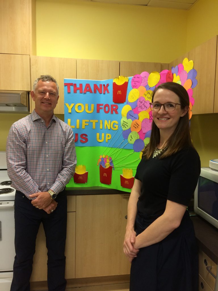 McDonald’s owners surpass pledge amount for mental health unit