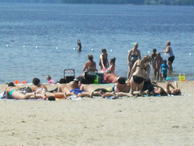 Heat warning for the region