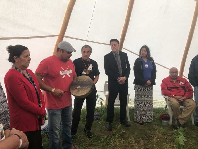 Healing tipi opens at NBRHC