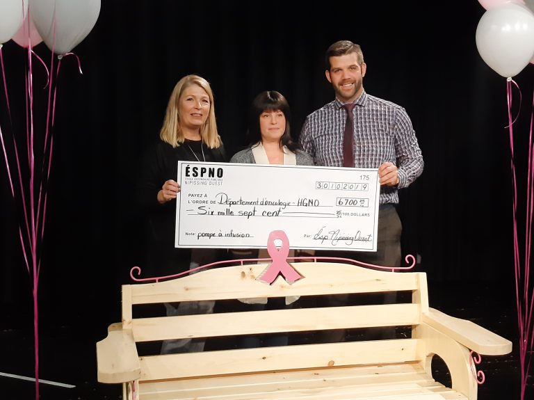 $6,700 raised for West Nipissing General Hospital