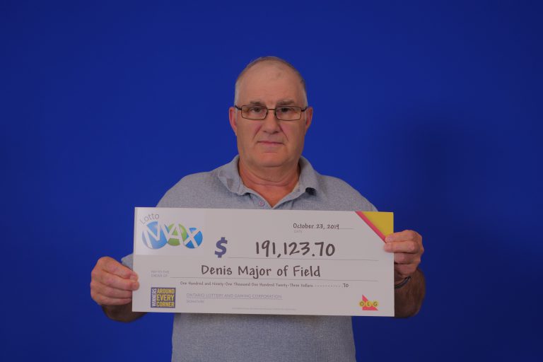 Field resident wins big on Lotto Max