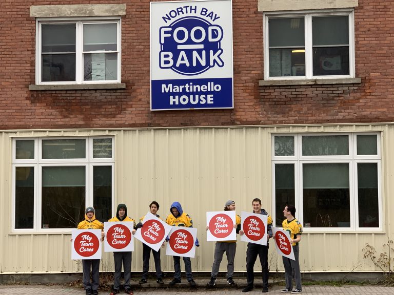North Bay food bank launches “My Team Cares”