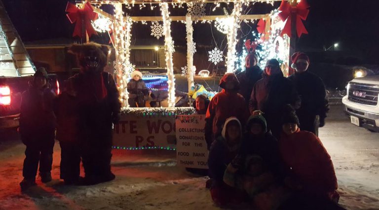 White Woods Public School students carry out successful collection for West Nipissing Food Bank