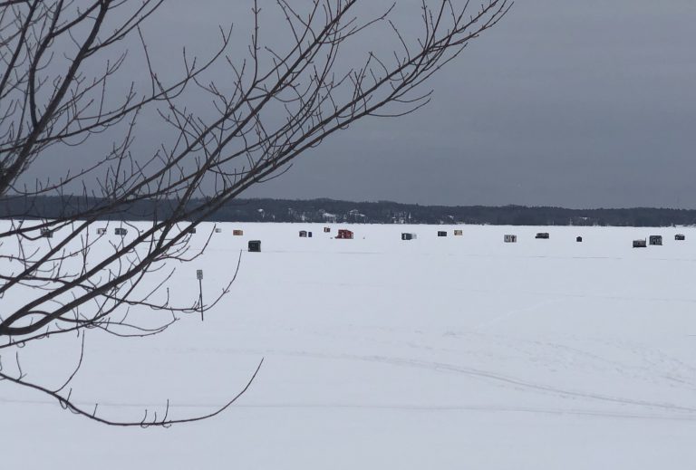 Top marks for ice fishing on Lake Nipissing