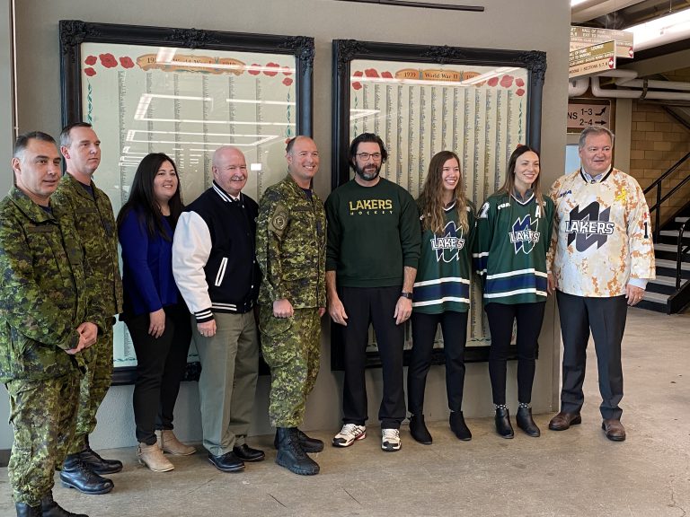 Women’s Lakers hockey team to host Military Appreciation Night