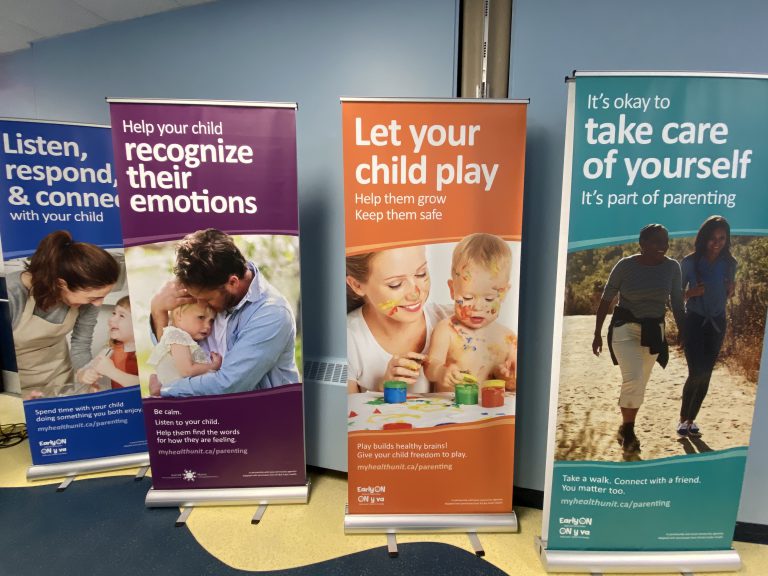 Parenting campaign launches at Early ON Centre