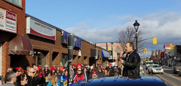 OSSTF President to education workers: ‘You are the heroes’