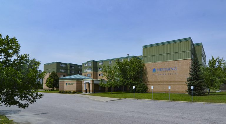 Nipissing offers the use of residences for frontline workers