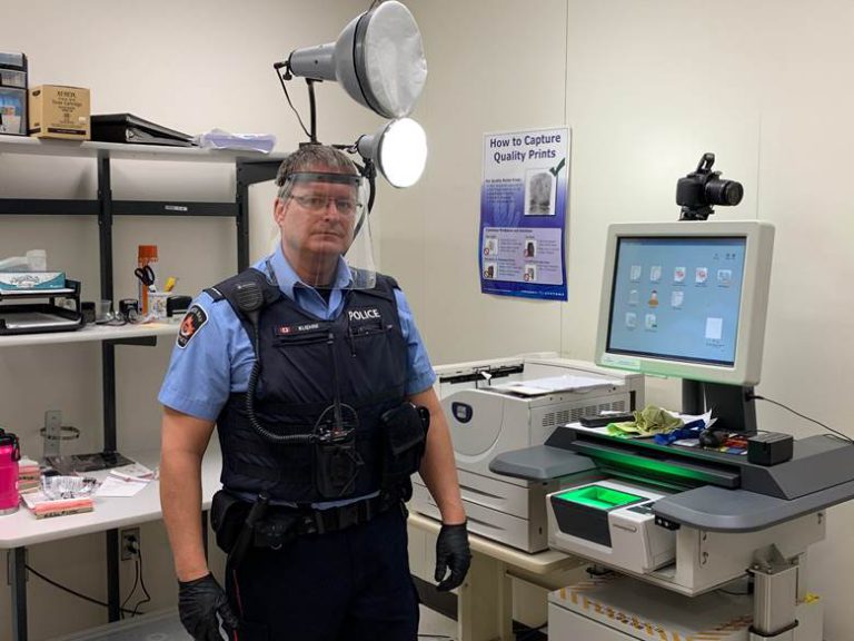Canadore’s ICAMP 3D printing free face shields for health care and first responders