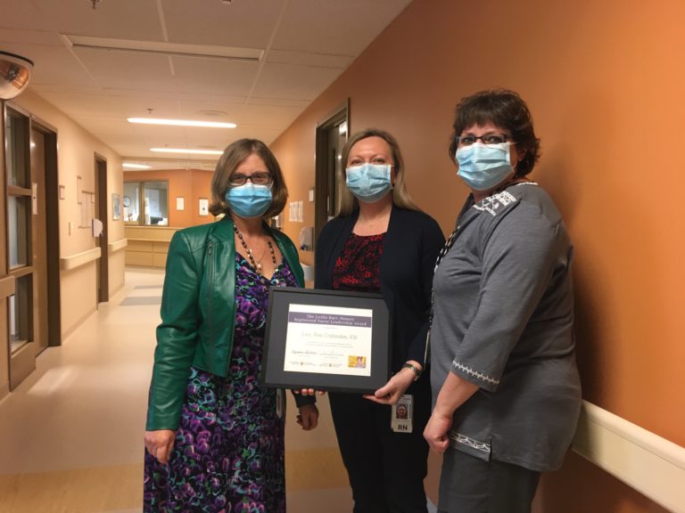 NBRHC honours nurse with award