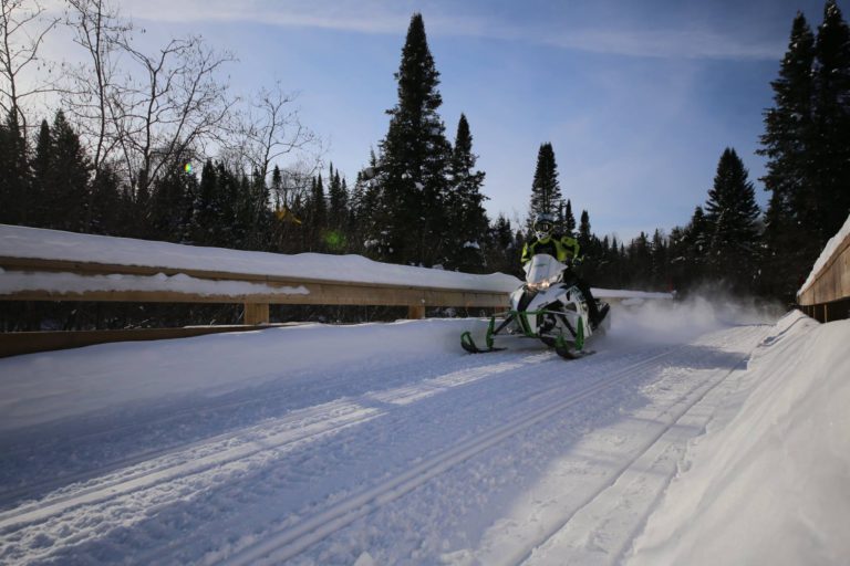 Local snowmobilers “making up for lost time”