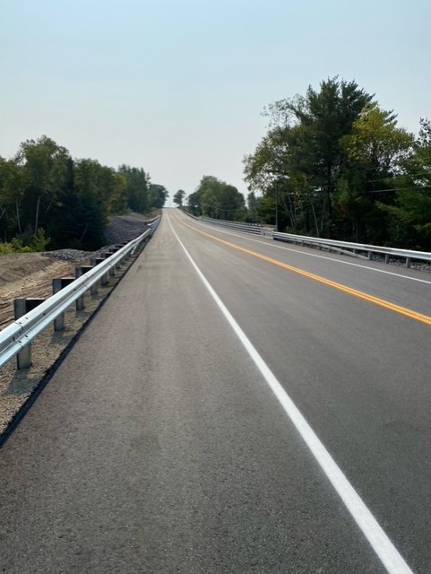 Duchesnay Creek Bridge replacement officially complete