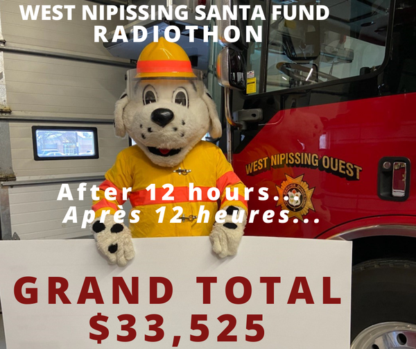 West Nipissing comes through again for WNFS Santa Fund