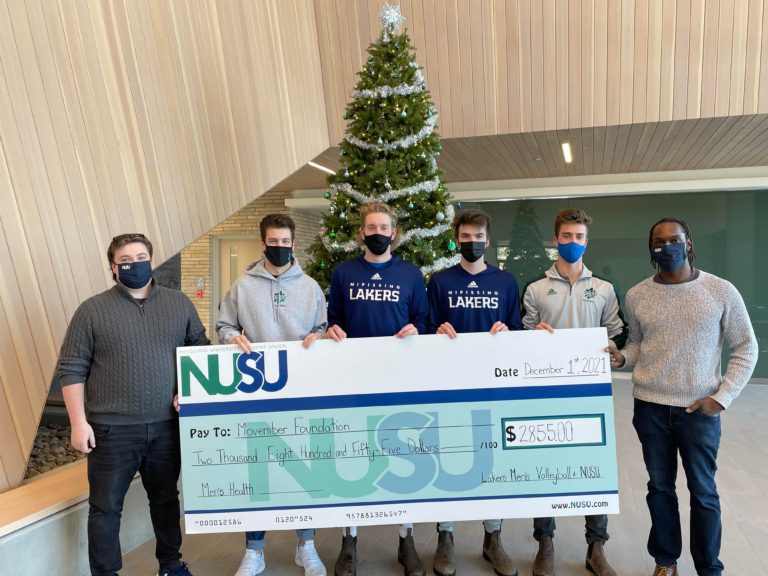 Lakers raise nearly $3,000 for Movember