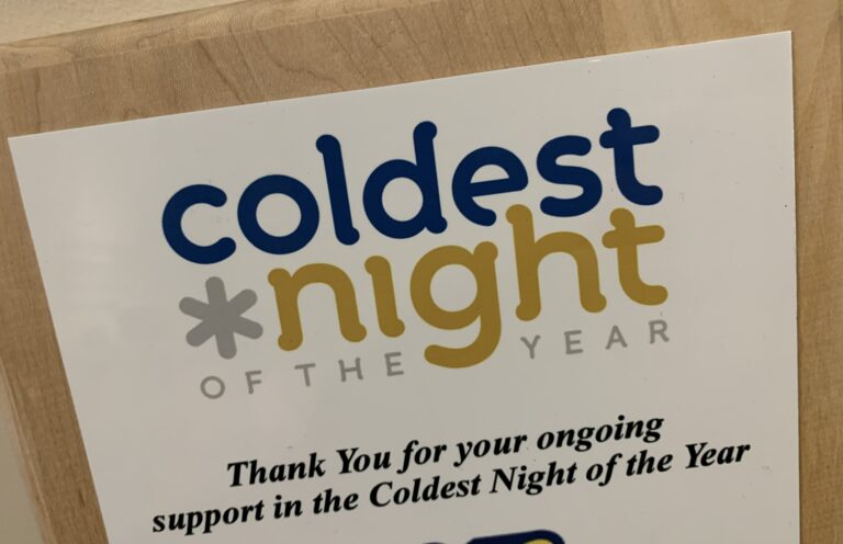 The Coldest Night of the Year fundraiser takes place Saturday