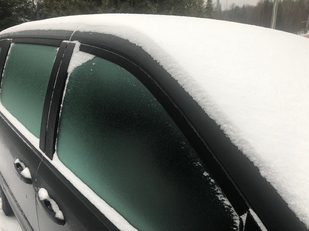freezing rain windshield