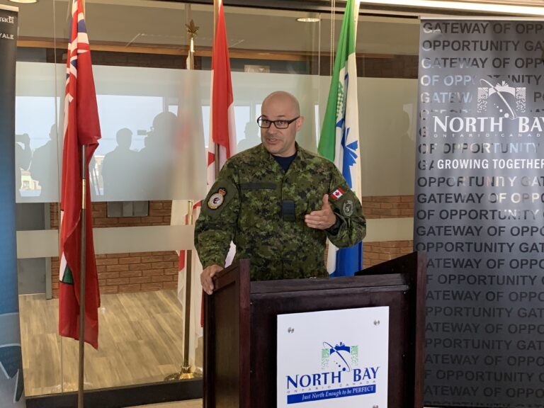 Col Richard Jolette, 22 Wing CFB North Bay Base Commander