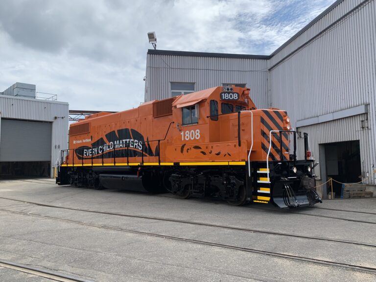 ONTC unveils ‘Every Child Matters’ locomotive