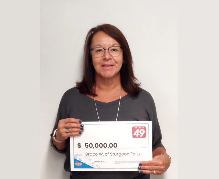 $50,000 lotto win for Sturgeon Falls resident