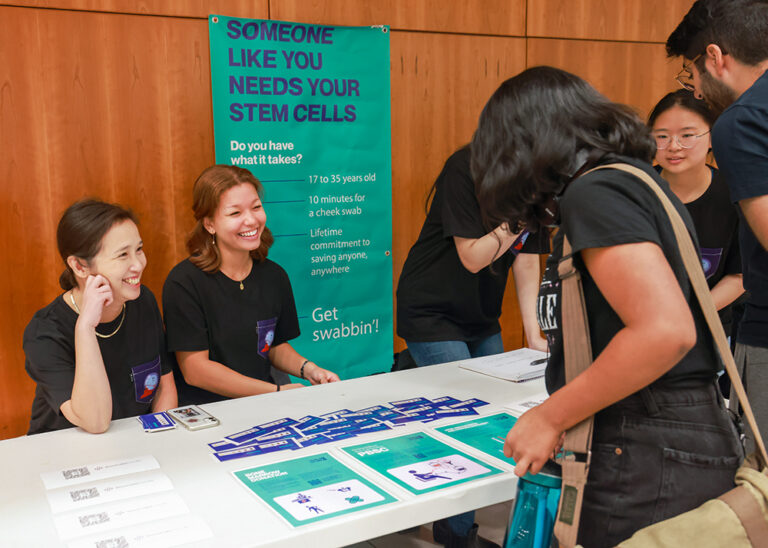 Events this week helping register potential stem cell donors