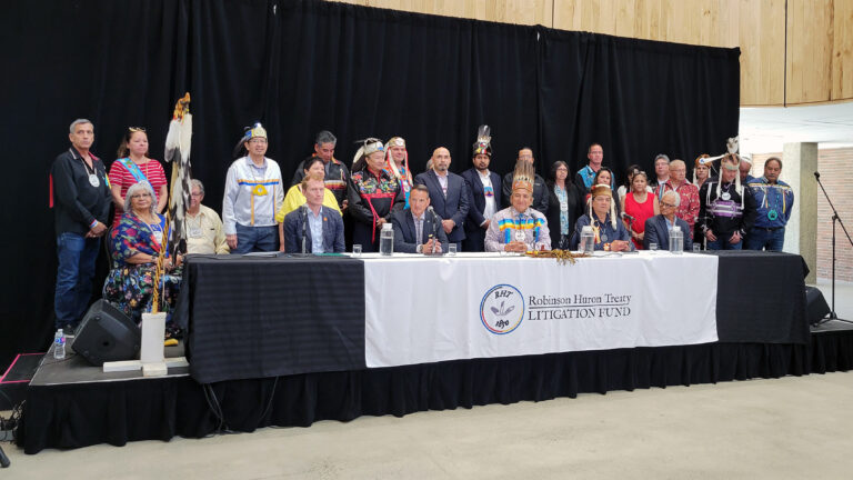 Another step forward for Robinson Huron Treaty settlement agreement
