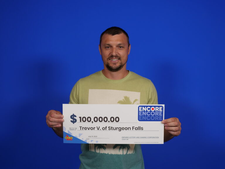 Sturgeon Falls resident turns $1 into $100,000