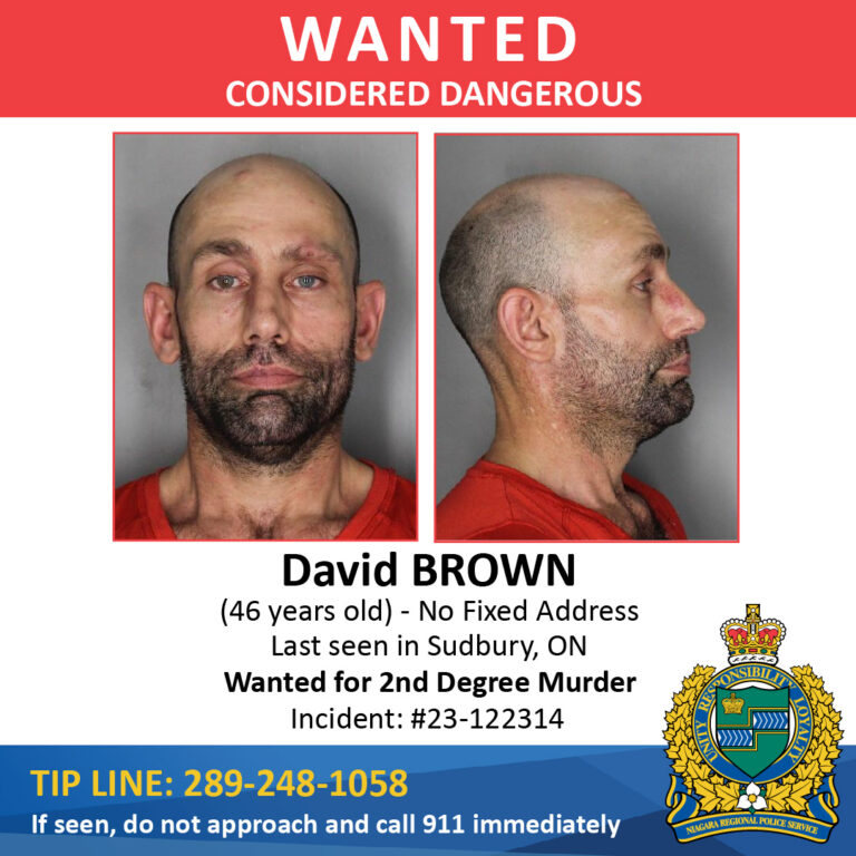 Man wanted on Canada-wide warrant last seen in Sudbury