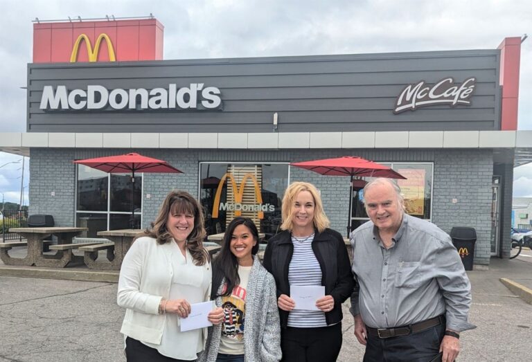 OKP and NBRHC Foundation each receive $6,000 from McHappy Day