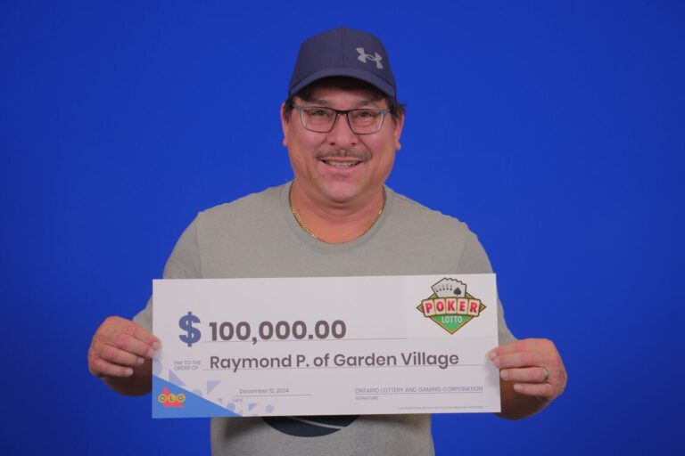 $100,000 lotto win for Garden Village resident
