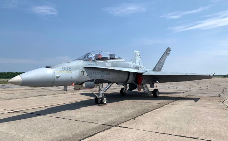 CF-18s intercept plane over restricted airspace in Alberta